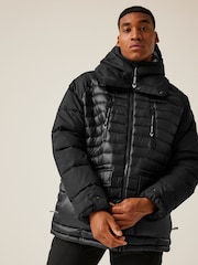 Regatta Black Christian Lacroix Mens Congenies Padded Jacket - Image 1 of 8