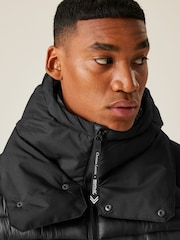 Regatta Black Christian Lacroix Mens Congenies Padded Jacket - Image 5 of 8
