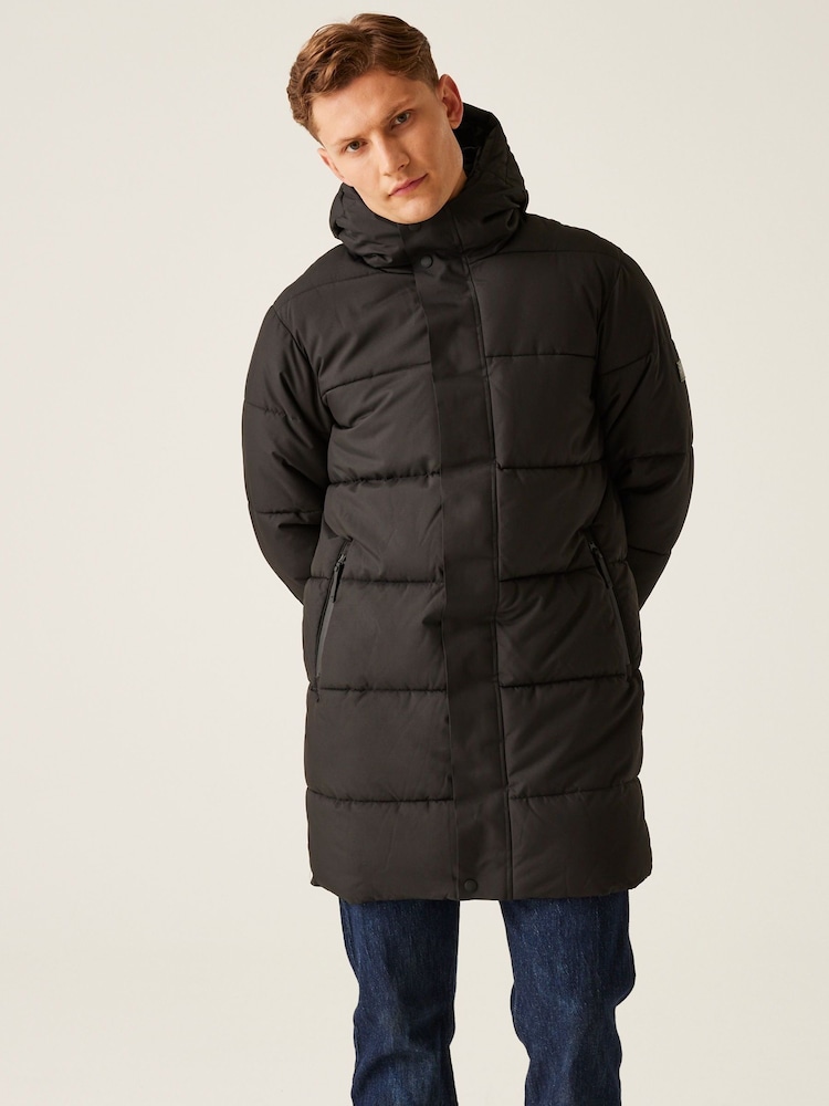 Regatta Black Waterproof Hayleyn Baffled Jacket - Image 1 of 8