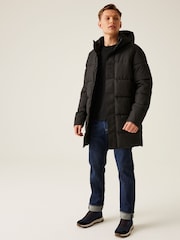Regatta Black Waterproof Hayleyn Baffled Jacket - Image 3 of 8