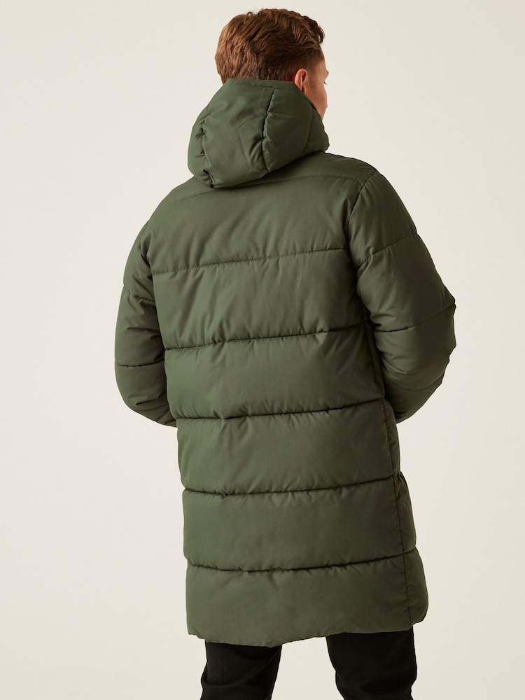 Regatta Green Waterproof Hayleyn Baffled Jacket - Image 1 of 6