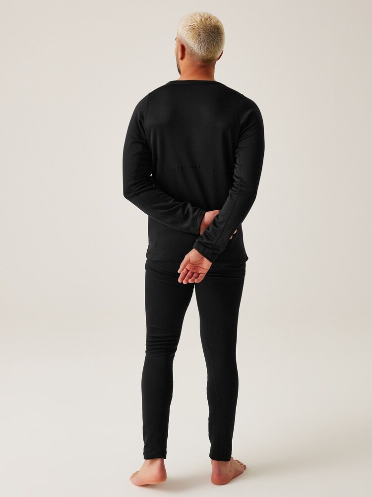 Regatta Black Thermal Base Layer Set - Image 2 of 6