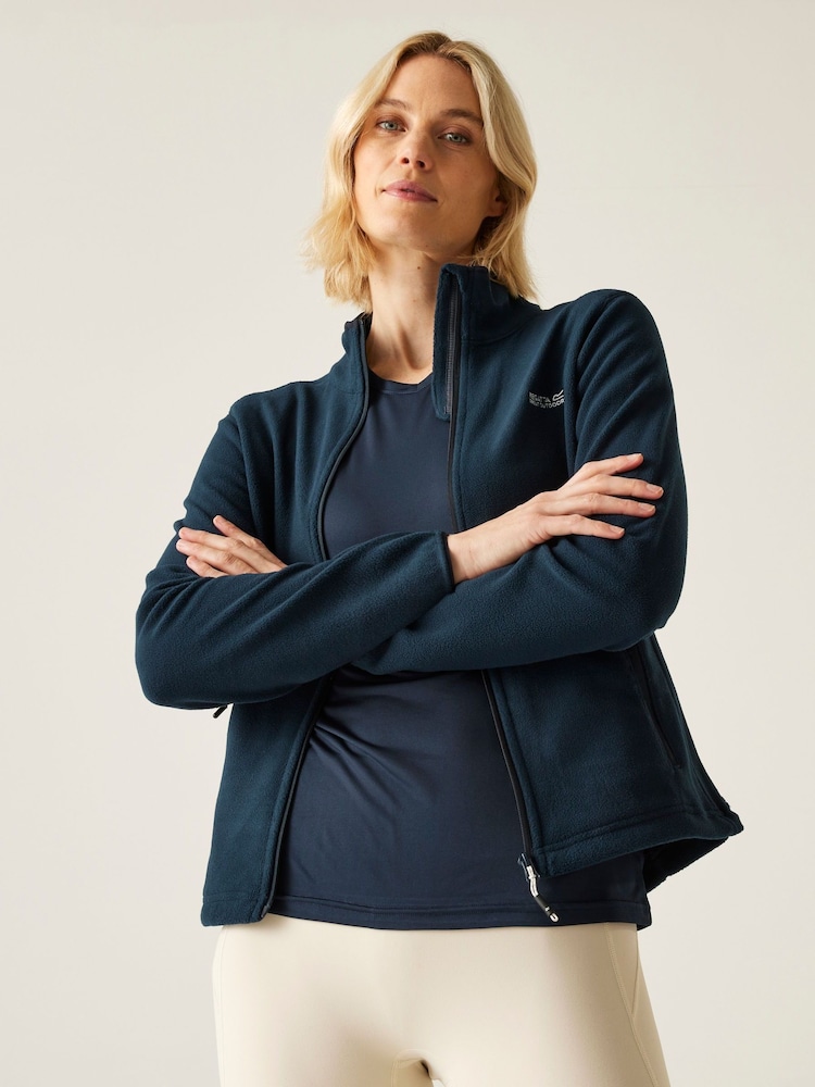 Azul - Regatta Floreo IV Full Zip Fleece - Imagen 1 de 7
