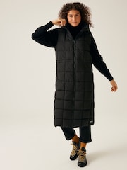 Regatta Black Leandra Long Line Gilet - Image 1 of 8