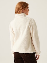 Regatta White Ria Zip Through Fleece - Image 2 of 6