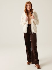 Regatta White Ria Zip Through Fleece - Image 3 of 6