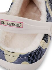 Grau - Regatta – kuschelige Clogs mit Fleece-Futter - Bild 6 von 6