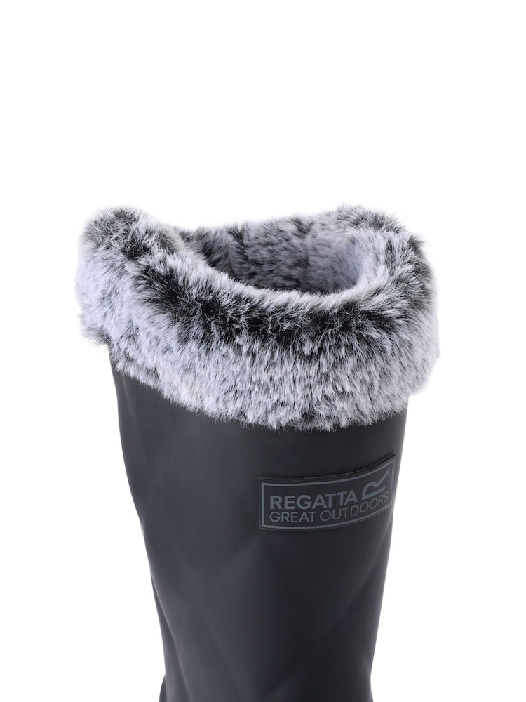 Regatta Black Luxley Mid Wellies - Image 6 of 6