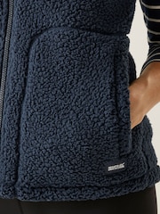 Синий - Regatta Calmry Fleece Gilet - Image 3 of 6