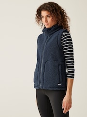 Синий - Regatta Calmry Fleece Gilet - Image 4 of 6
