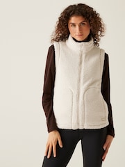 Белый - Regatta Calmry Fleece Gilet - Image 1 of 5