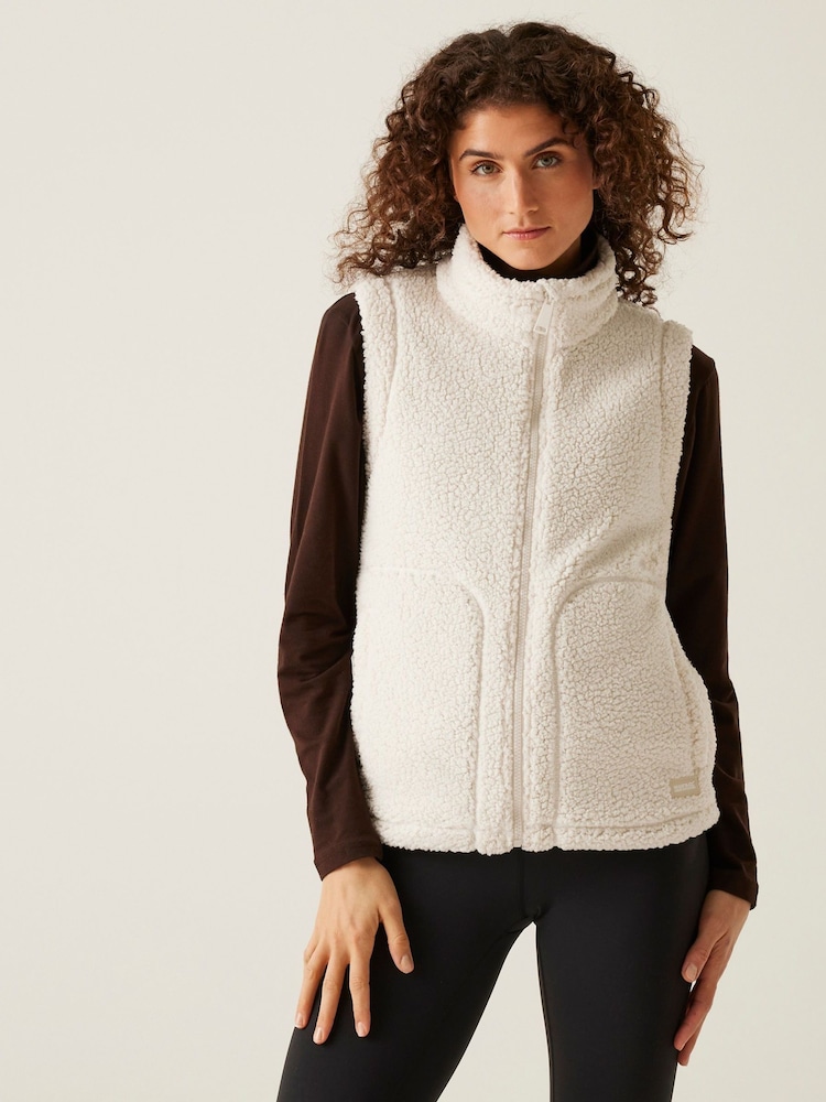Белый - Regatta Calmry Fleece Gilet - Image 1 of 5