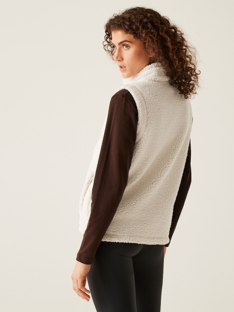 Белый - Regatta Calmry Fleece Gilet - Image 2 of 5 Белый - Regatta Calmry Fleece Gilet - Image 2 of 5