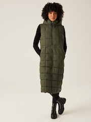 Regatta Green Leandra Long Line Gilet - Image 1 of 8