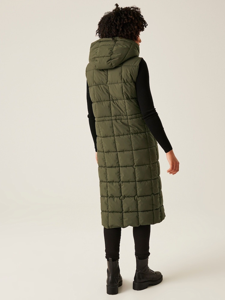 Regatta Green Leandra Long Line Gilet - Image 2 of 8
