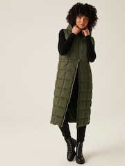 Regatta Green Leandra Long Line Gilet - Image 4 of 8