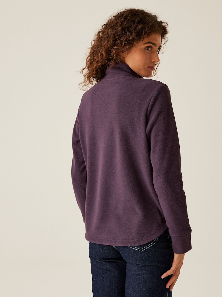 Morado - Regatta Juliette Half Zip Fleece - Imagen 2 de 4 Morado - Regatta Juliette Half Zip Fleece - Imagen 2 de 4