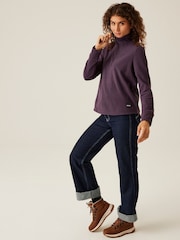 Morado - Regatta Juliette Half Zip Fleece - Imagen 3 de 4