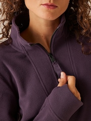 Morado - Regatta Juliette Half Zip Fleece - Imagen 4 de 4