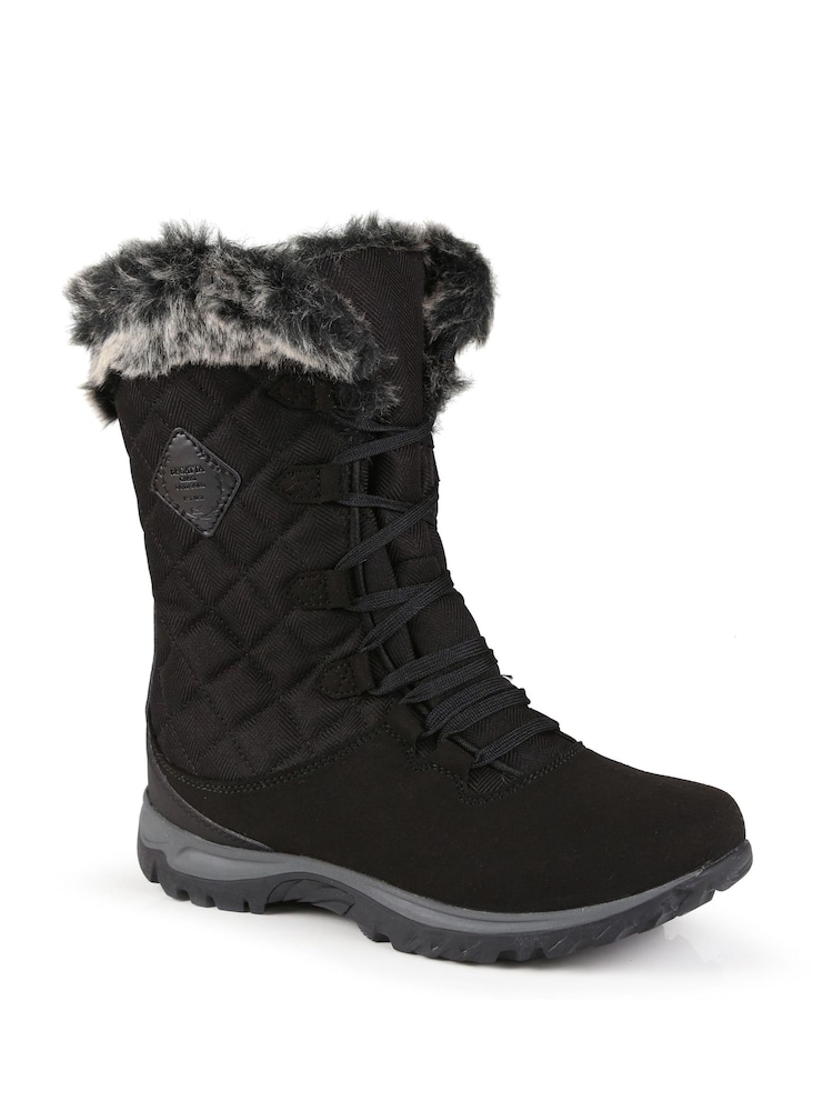 Regatta Black Lady Newley Thermo Boots - Image 1 of 3