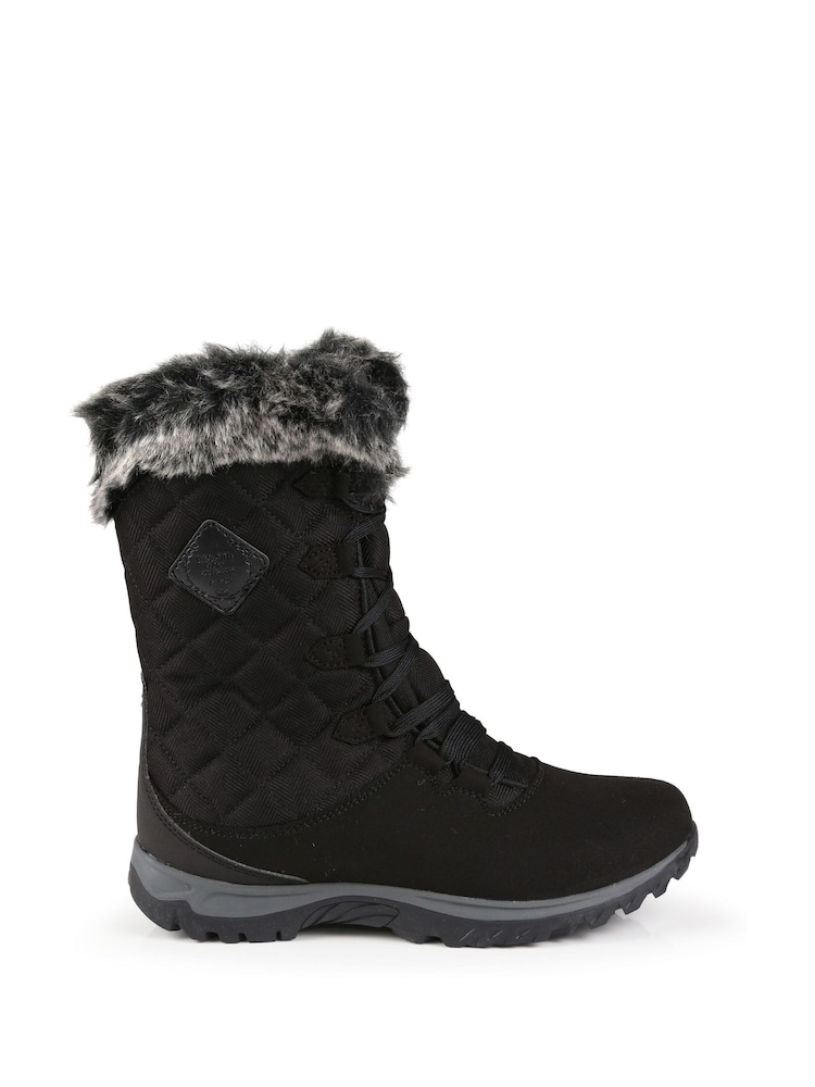 Regatta Black Lady Newley Thermo Boots - Image 2 of 3