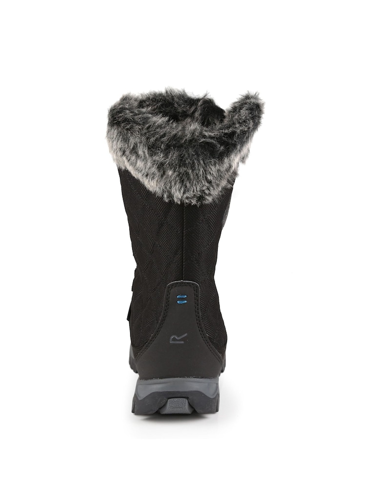 Regatta Black Lady Newley Thermo Boots - Image 3 of 3
