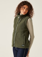 Зеленый - Regatta Calmry Fleece Gilet - Image 1 of 8