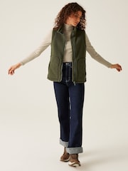 Зеленый - Regatta Calmry Fleece Gilet - Image 3 of 8