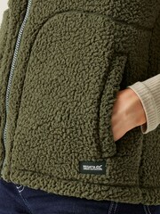 Зеленый - Regatta Calmry Fleece Gilet - Image 5 of 8