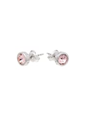 Ted Baker Silver SINAA: Crystal Stud Earrings - Image 2 of 4