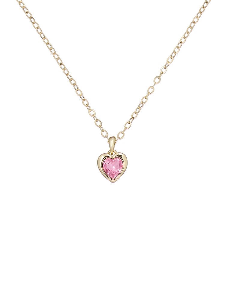 Goldfarben - Ted Baker HANNELA: Crystal Heart Pendant - Bild 1 von 3