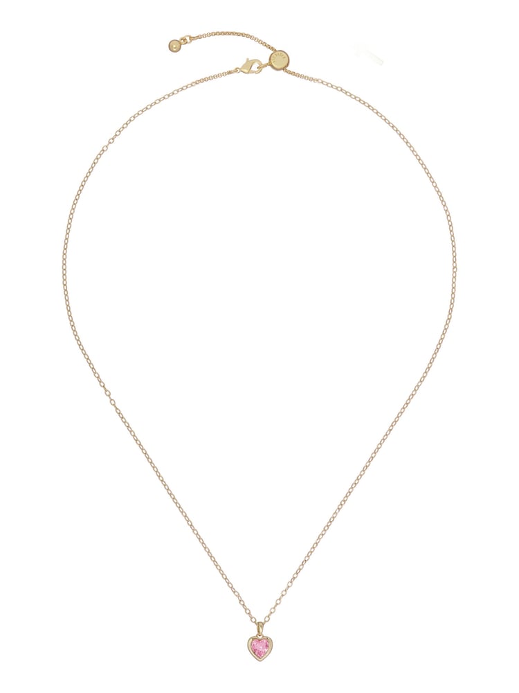 Goldfarben - Ted Baker HANNELA: Crystal Heart Pendant - Bild 2 von 3
