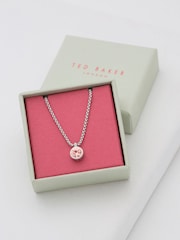 Ted Baker Silver Tone SININAA : Crystal Pendant - Image 3 of 3