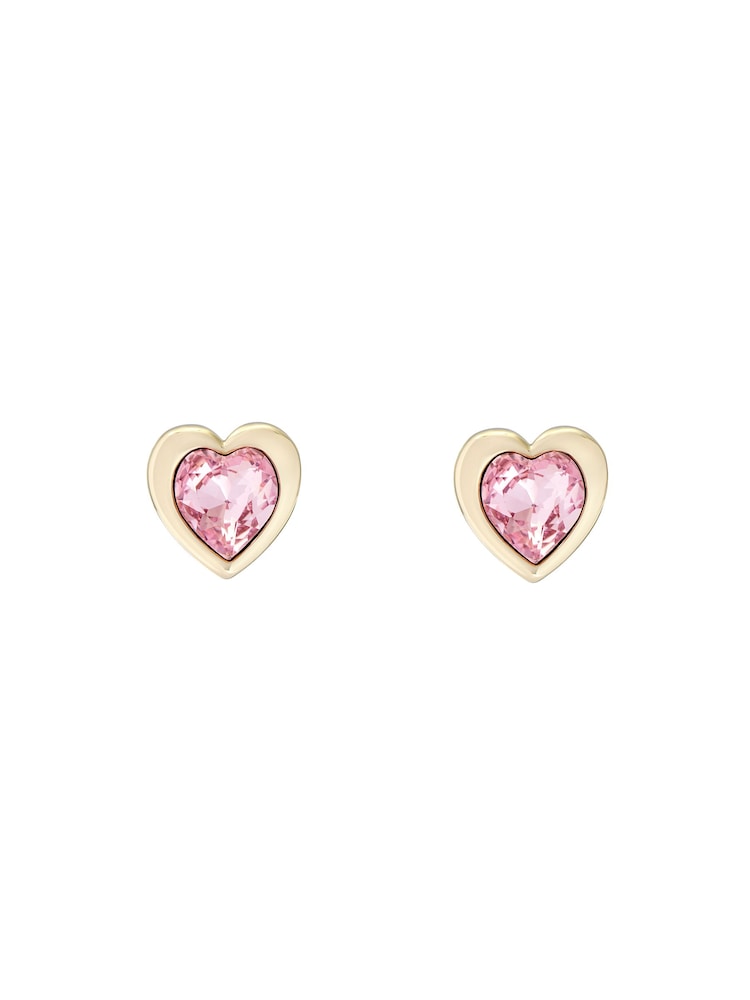 Ted Baker Gold Tone HAN: Crystal Heart Earrings - Image 1 of 3