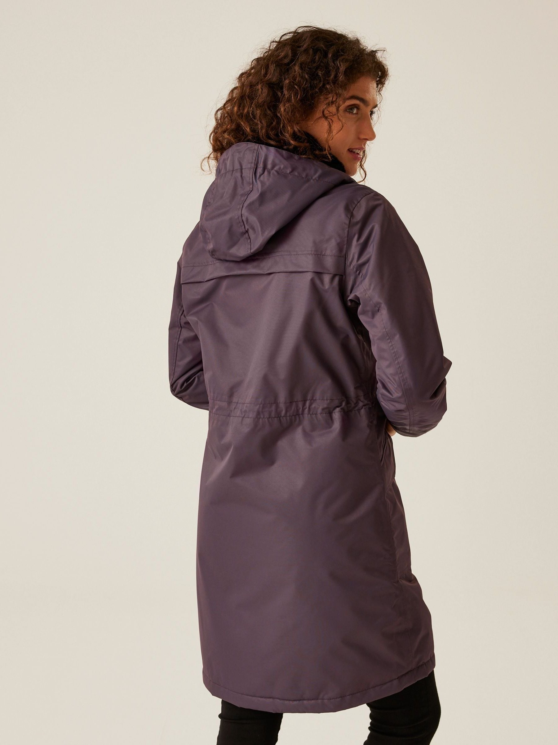 Regatta purple waterproof jacket shop