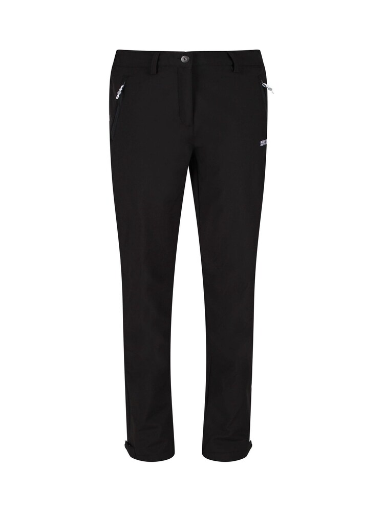 Regatta Black Geo II Softshell Walking Trousers - Image 7 of 8