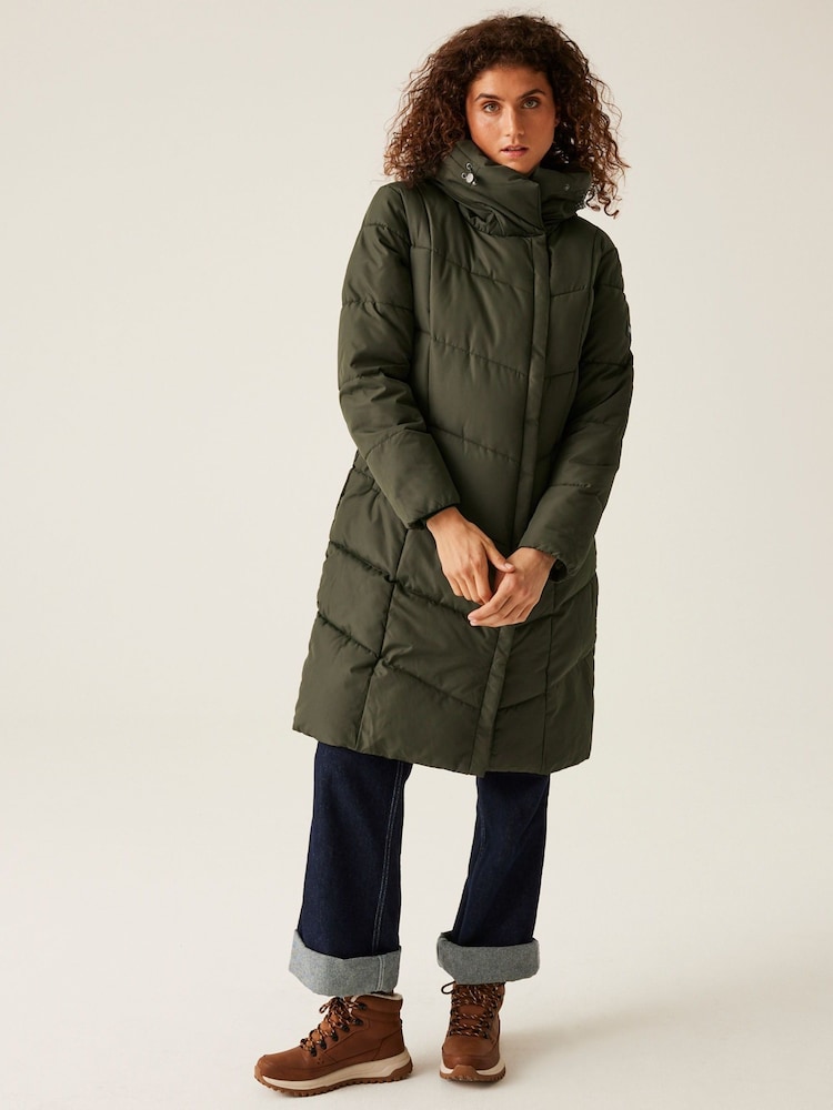 Regatta Green Shower Resistant Nurie Jacket - Image 1 of 9