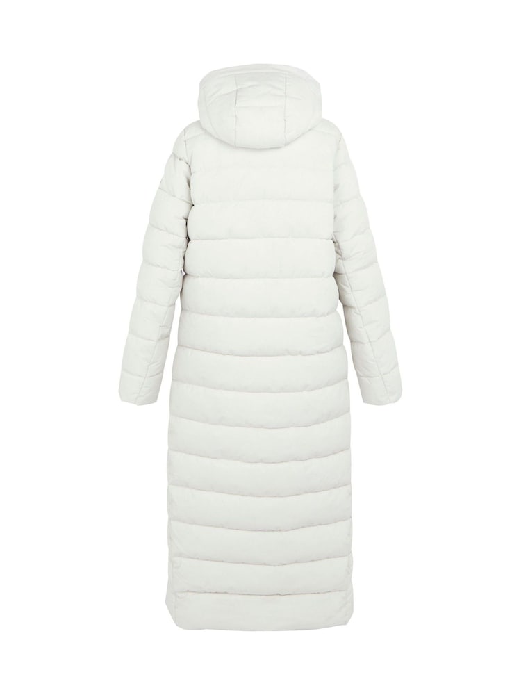 Regatta Cream Shower Resistant Elender Long Padded Coat - Image 8 of 8