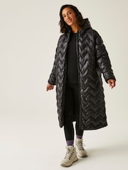 Regatta Black Shower Resistant Cambrie II Jacket - Image 4 of 9
