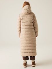 Regatta Natural Shower Resistant Elender Long Padded Coat - Image 4 of 10