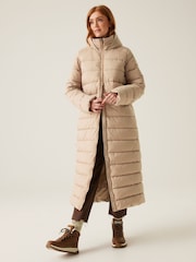 Regatta Natural Shower Resistant Elender Long Padded Coat - Image 7 of 10