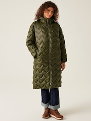 Verde - Regatta Shower Resistant Cambrie II Jacket - Imagen 3 de 10