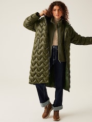 Verde - Regatta Shower Resistant Cambrie II Jacket - Imagen 5 de 10