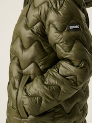 Verde - Regatta Shower Resistant Cambrie II Jacket - Imagen 8 de 10