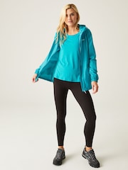 Regatta Blue Womens Waterproof Pack It Jacket III - Image 3 of 8