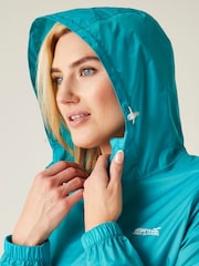 Regatta Blue Womens Waterproof Pack It Jacket III - Image 4 of 8
