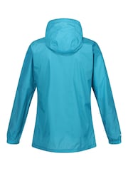 Regatta Blue Womens Waterproof Pack It Jacket III - Image 7 of 8