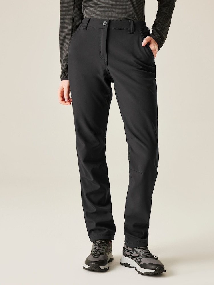 Regatta Black Womens Fenton Trousers - Image 1 of 1 Regatta Black Womens Fenton Trousers - Image 1 of 1