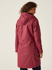 Regatta Red Romine II Long Length Waterproof Jacket - Image 2 of 9