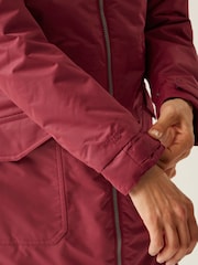 Regatta Red Romine II Long Length Waterproof Jacket - Image 5 of 9